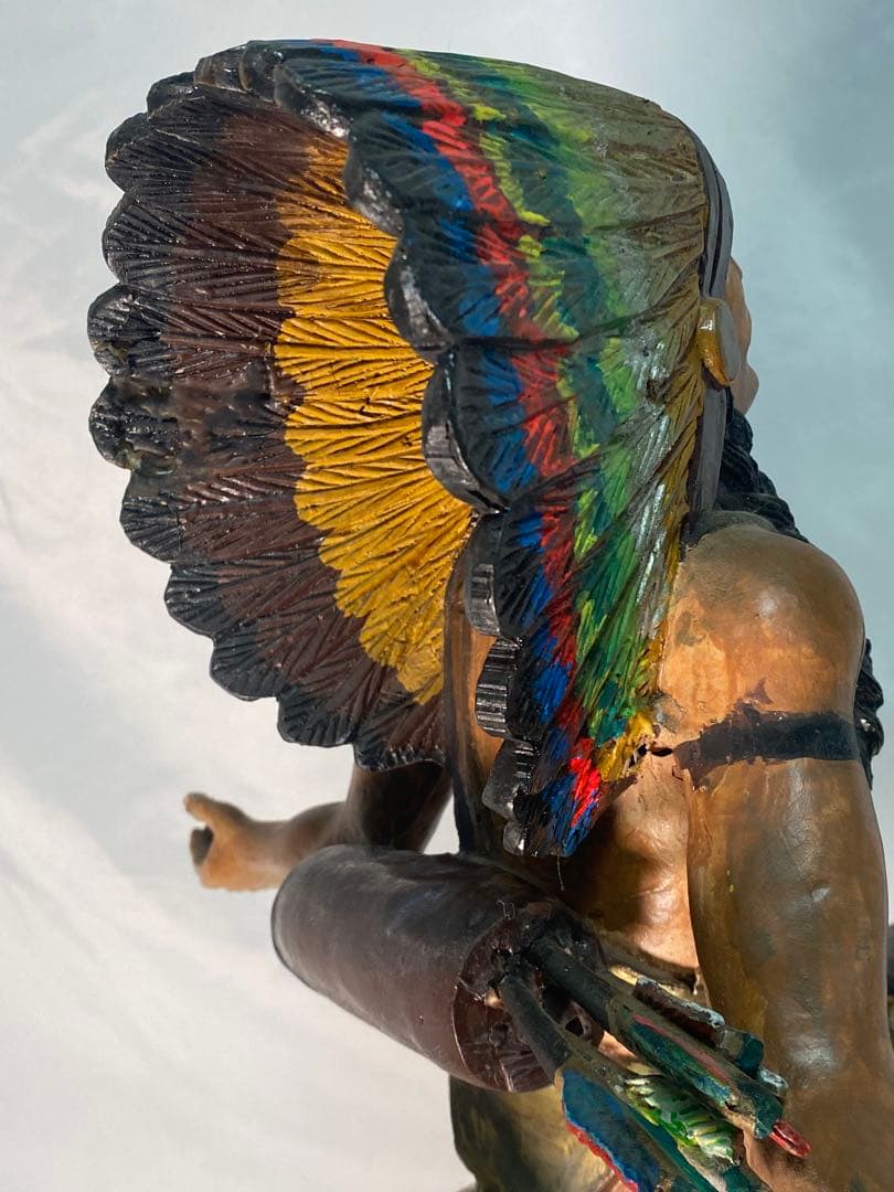 2672❣️ 店舗用　ネイティブアメリカン　オブジェ