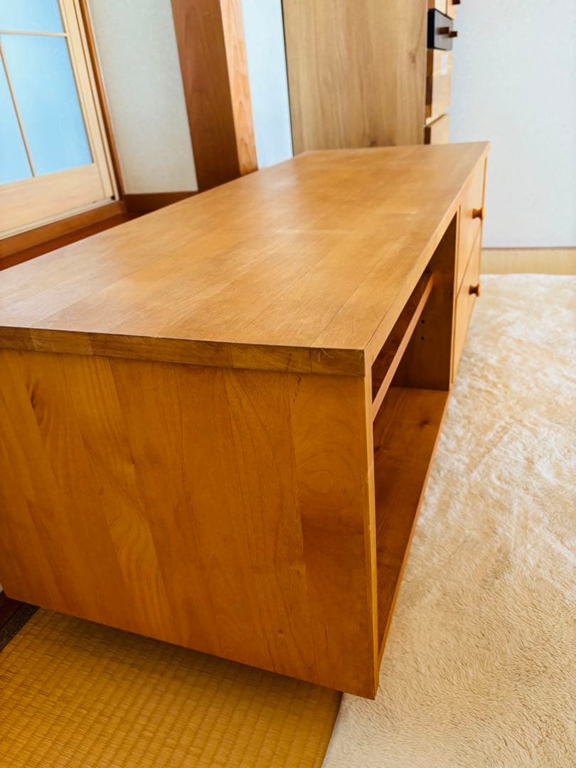 モモナチュラル　テレビボード　コモ　シリーズ　MOMO ナチュラル