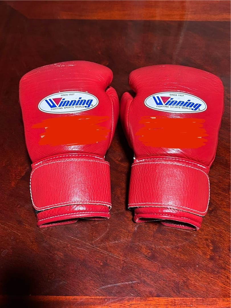 Winning ボクシンググローブ 8 oz 赤