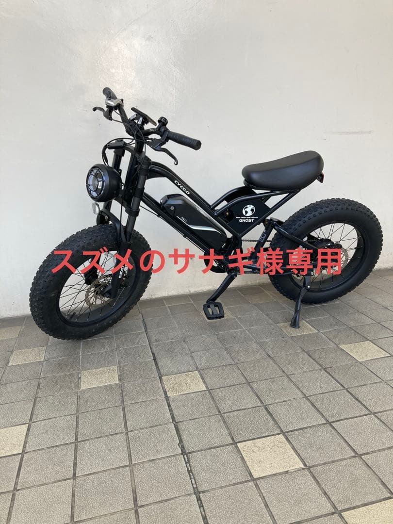 スズメのサナギ サイクーゴースト 公安委員会認定電動アシスト自転車