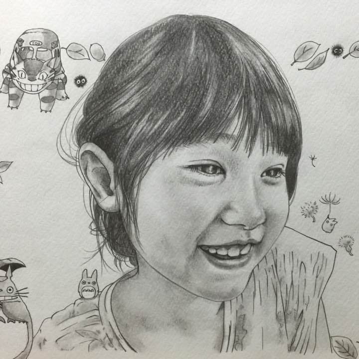 似顔絵イラストオーダーsampleページ☆