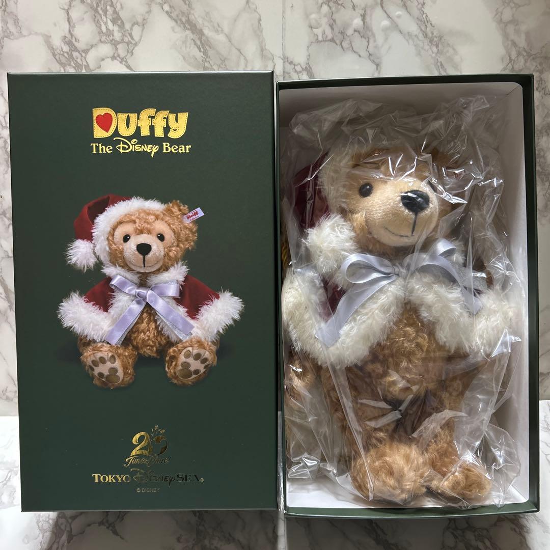 シュタイフ　ダッフィー　ディズニーシー 20周年　クリスマス　限定品