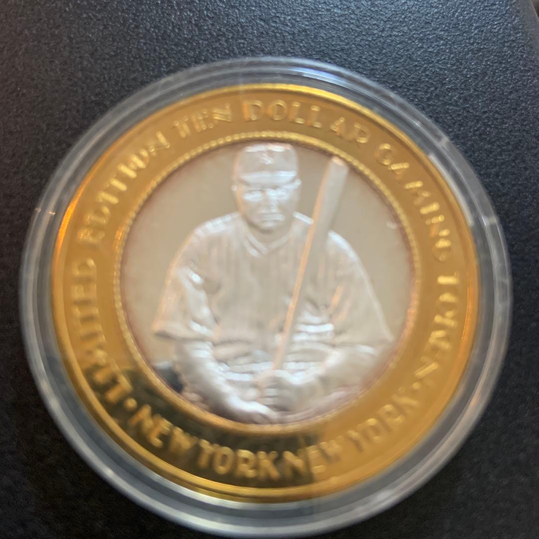 超希少　純銀99.9%限定版ニューヨークカジノ 記念