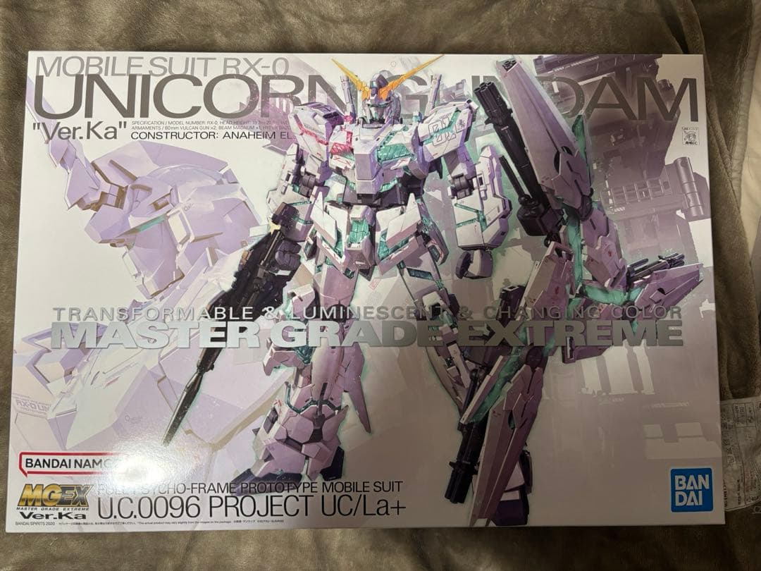 【新品未開封】MGEX 1/100 ユニコーンガンダム Ver.Ka