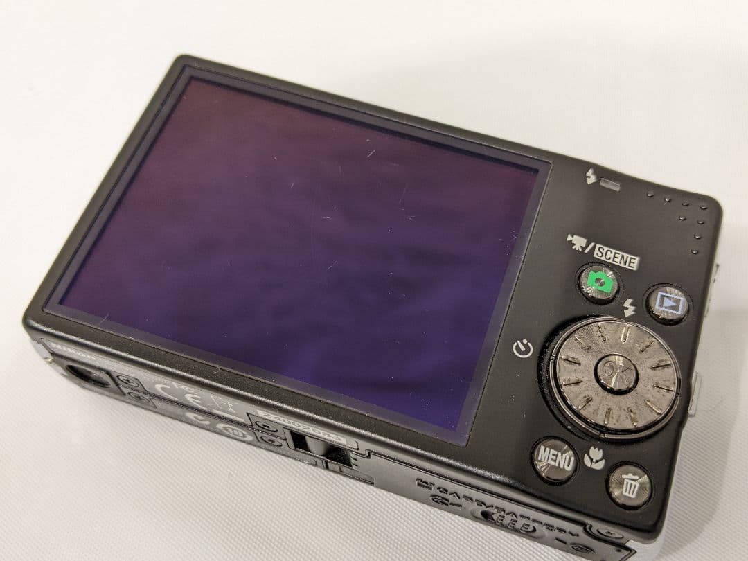 通電未確認品 Nikon COOLPIX S620 パープル デジタルカメラ