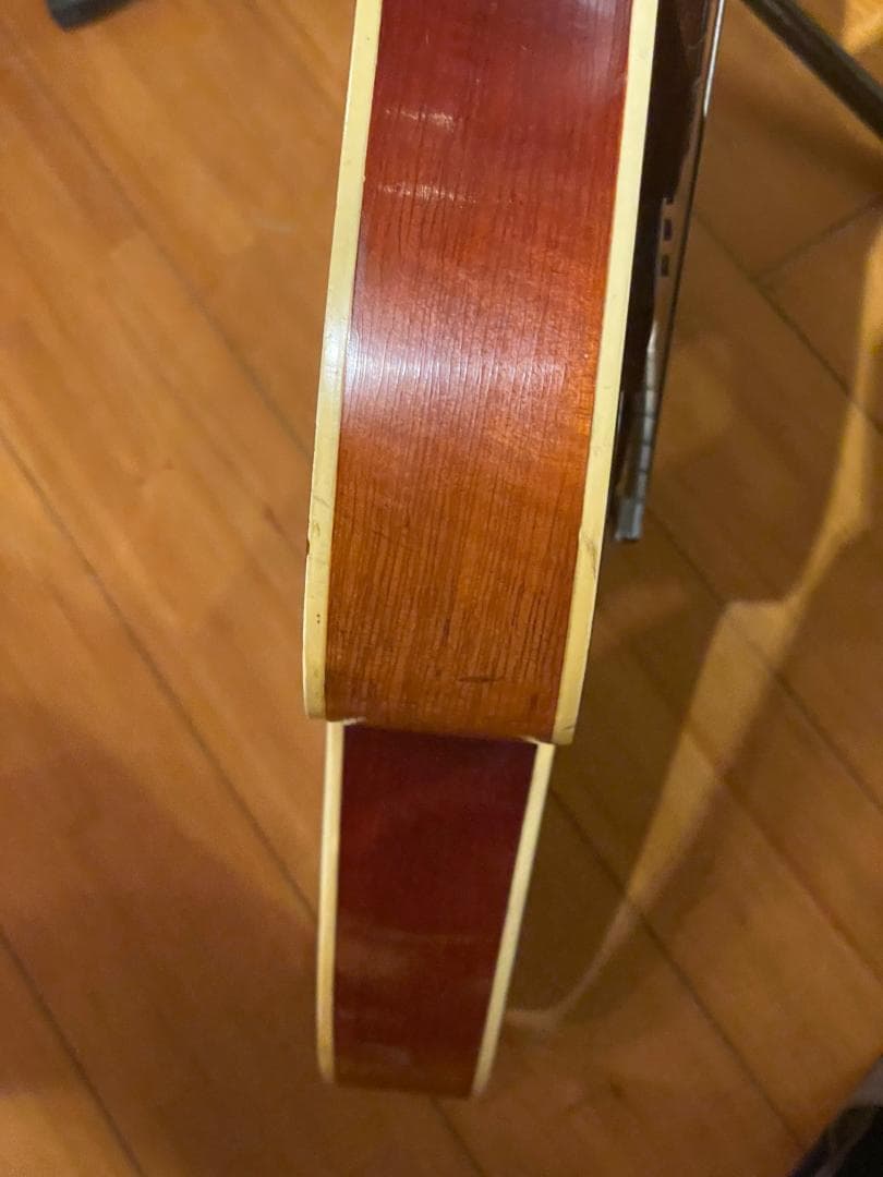 TEISCO フルアコースティックエレキギター　ノイズ多めジャンク【最終価格】