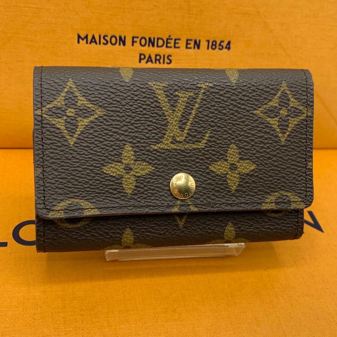 【超美品】ルイヴィトン　ミュルティクレ6 キーケース　6連　モノグラム