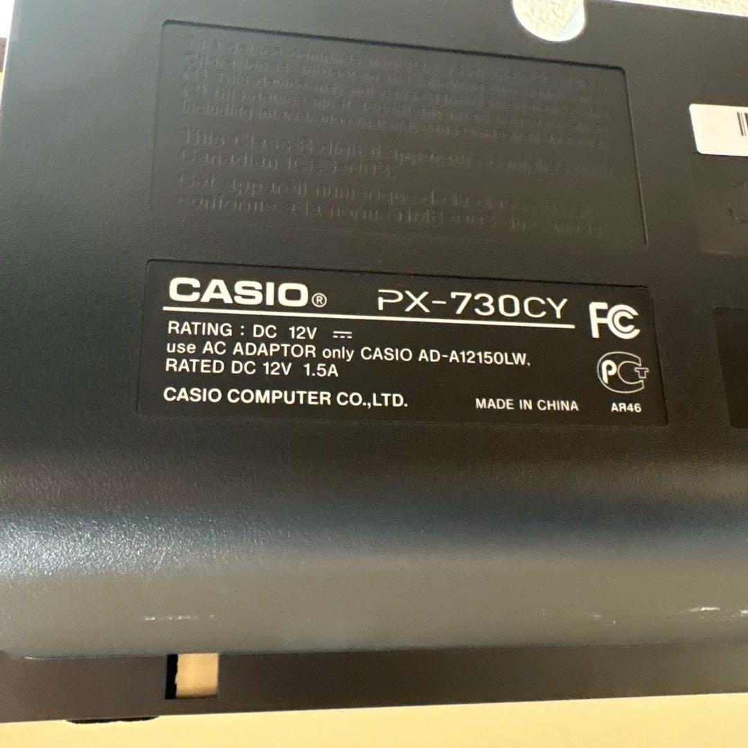 【ジャンク品】CASIO Privia PX-730CY 88鍵 電子ピアノ