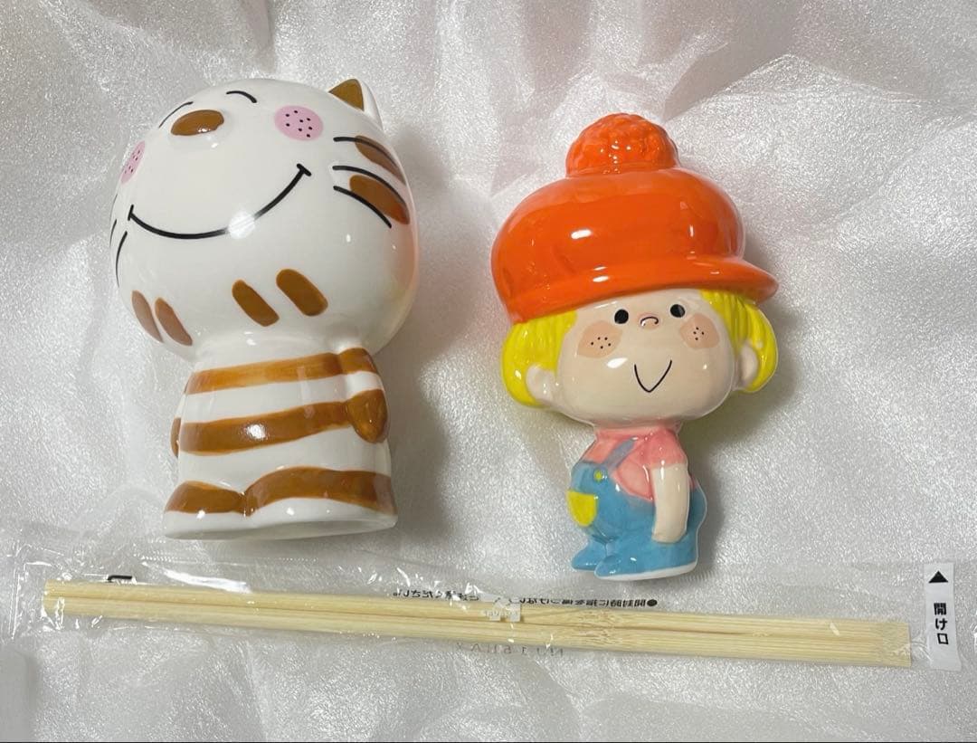 本日限定値下げ〜23時頃まで〜　水森亜土　アドちゃん　一輪挿し　陶器　花瓶