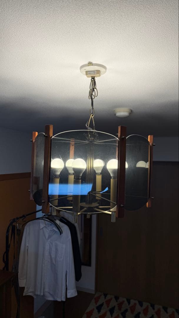 ペンダントライト 6灯 ビンテージ