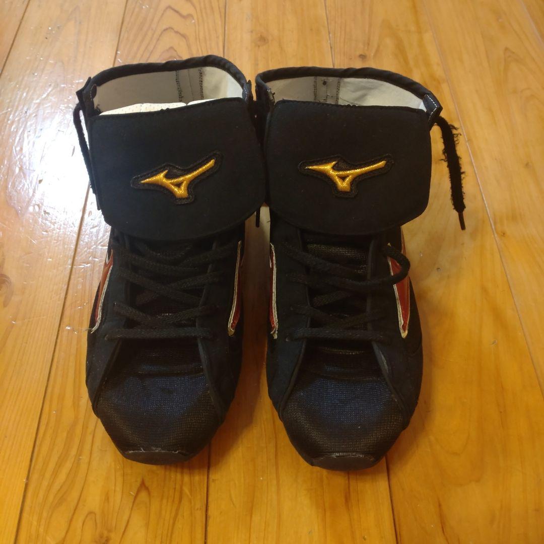 Mizuno ボクシングシューズ ブラック/エンジ