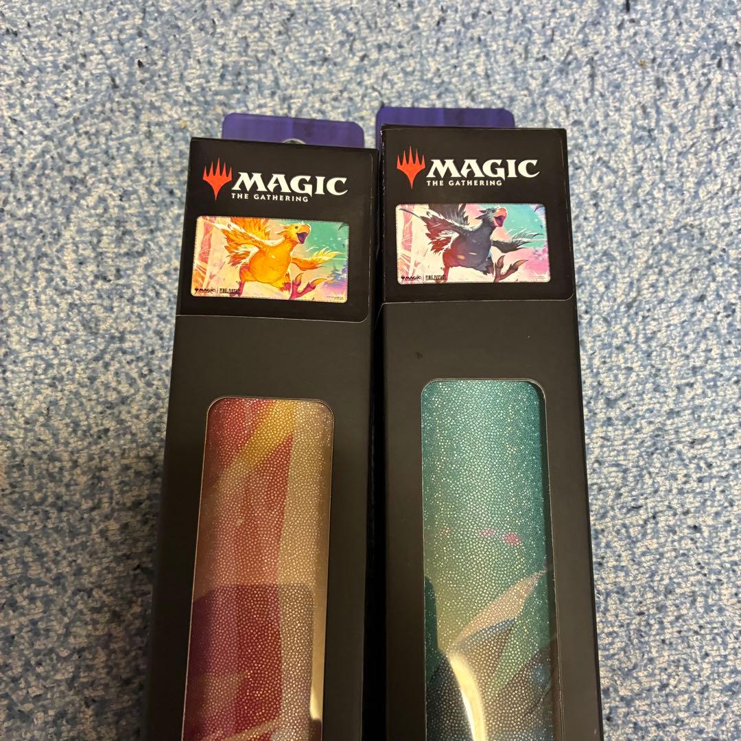 旅するチョコボ　ホログラムプレイマット　2枚セット新品未開封