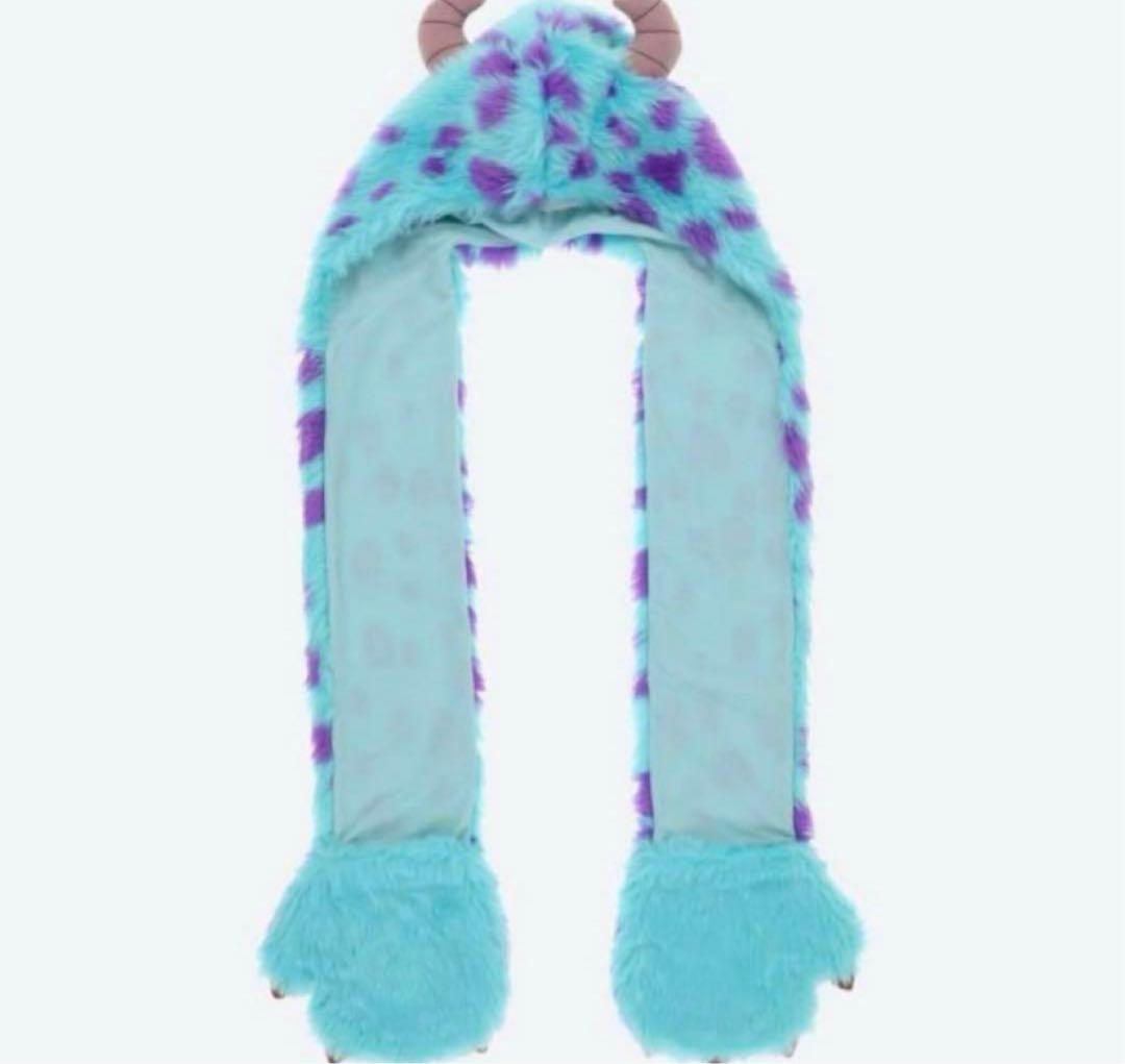 ディズニー　モンスターズ・インク サリー ファーキャップ　マフラー