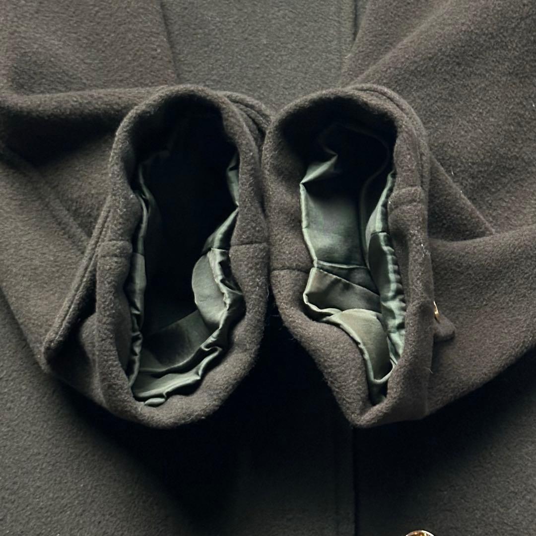 希少 セリーヌ チェスターコート ダブル トリオンフ ロング カーキ レディース