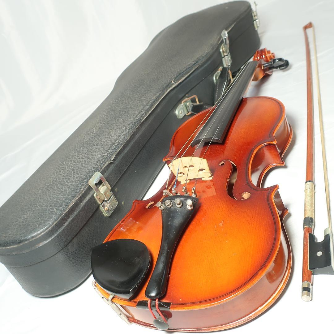 鈴木バイオリン No.103 1971年製 4/4 ハードケース 肩当 弓 付属