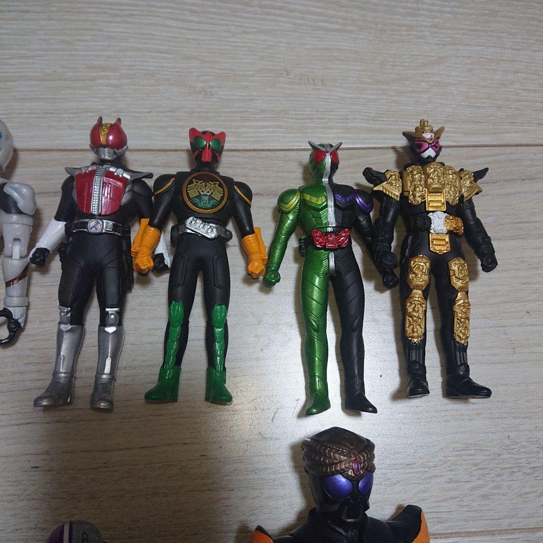 仮面ライダー ソフビ他 フィギュアセット