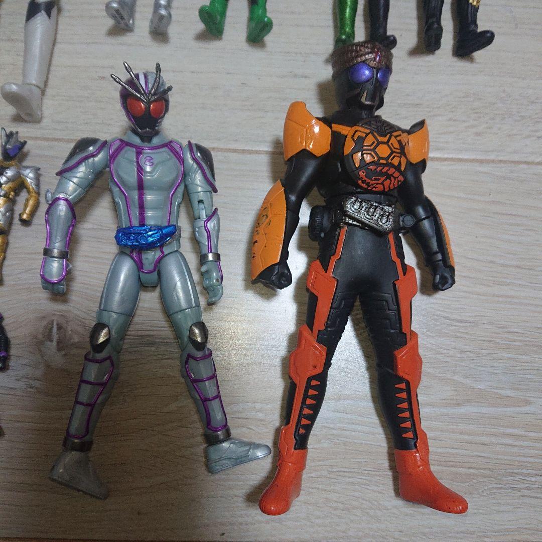 仮面ライダー ソフビ他 フィギュアセット