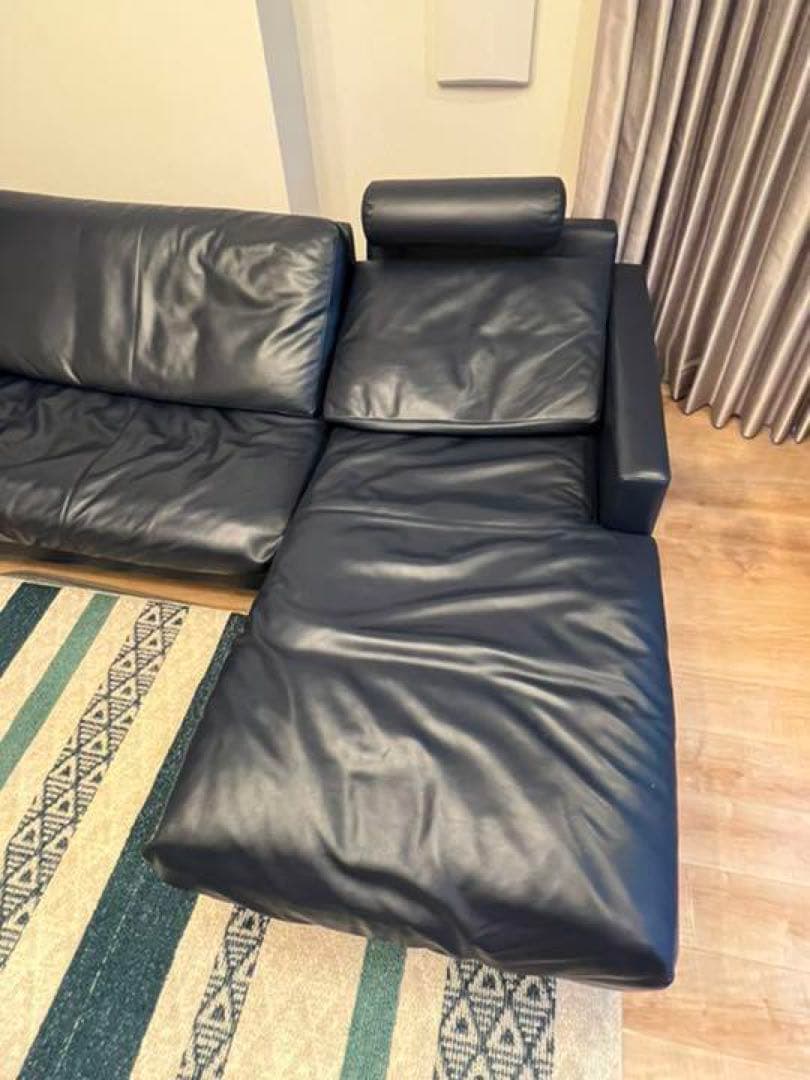 【れい】KEYUCA 本革カウチソファ