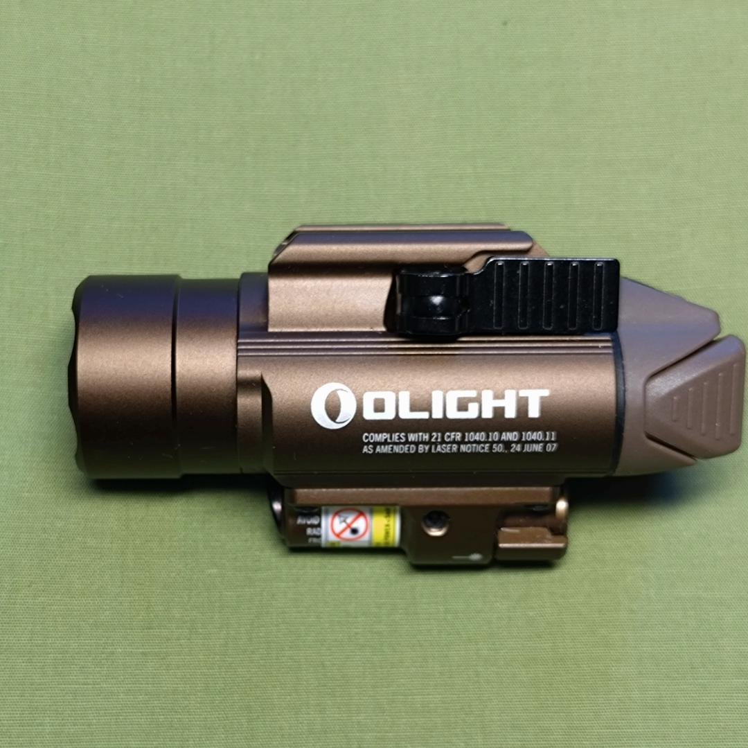Olight BALDR RL レーザー&LED 電池式タクティカルライト茶