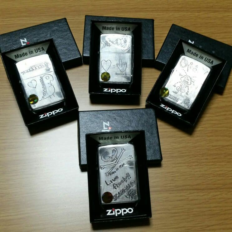 SCANDAL☆レア☆Zippo
