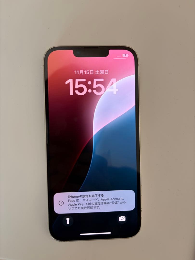 iPhone13 白　128GB