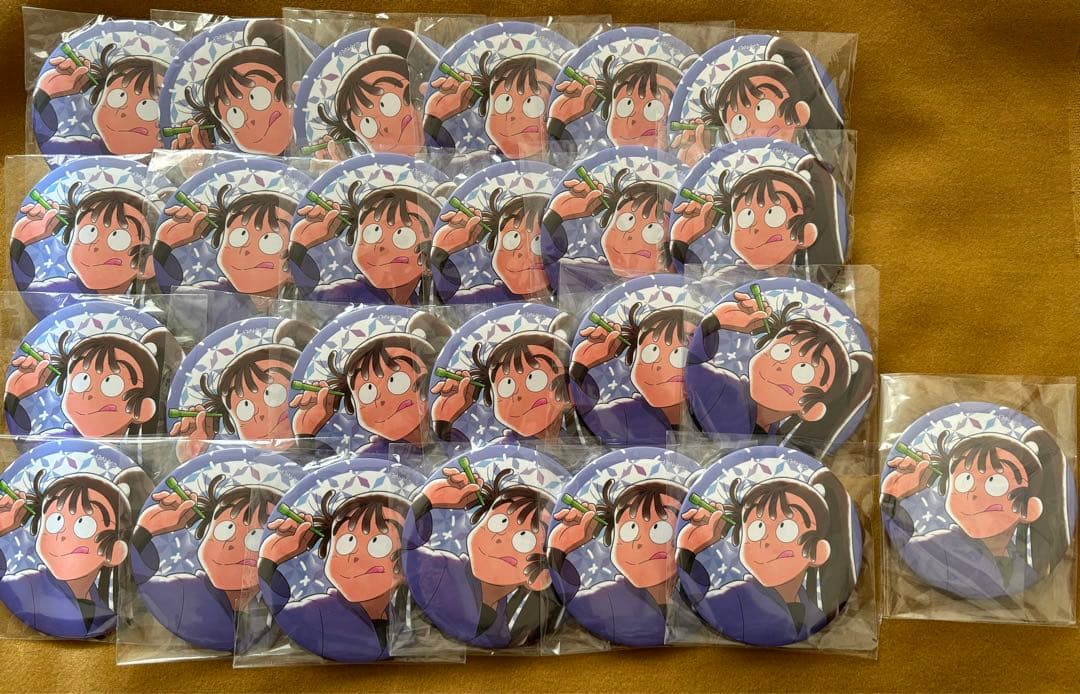 忍たま乱太郎 ドリームくじ シャボン玉作りの段 缶バッジ 尾浜勘右衛門 25点