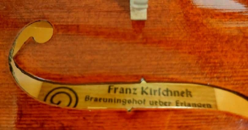 Franz Kirschnek No.20 4/4 1989年製 バイオリン