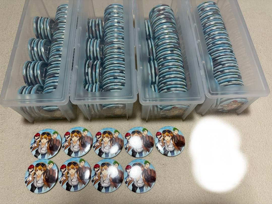 るぅと 君と僕の秘密基地　缶バッジ　224個