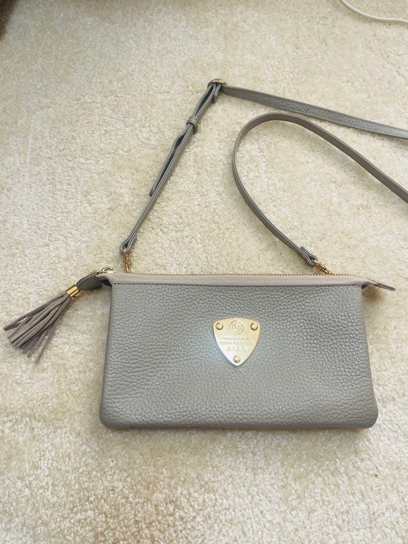 【美品】アタオ オフィスブーブー グレージュ