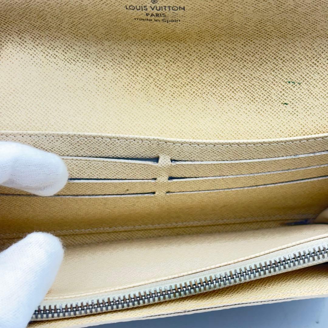 ルイヴィトン ダミエ アズールポルトフォイユサラ サイフ 1019-S7101h