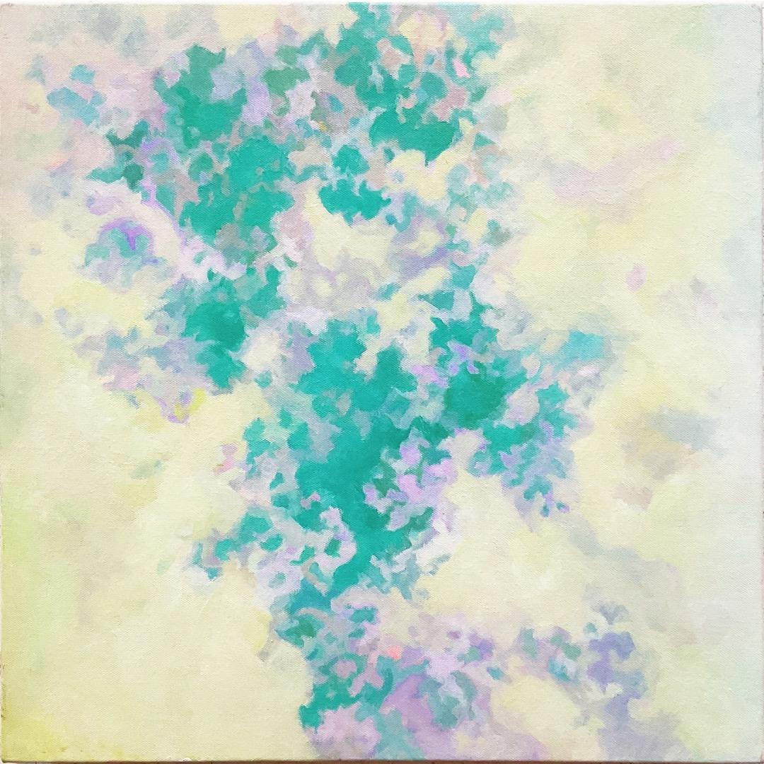 絵画 880 油絵/抽象画風/自然の造形/雲/S6号