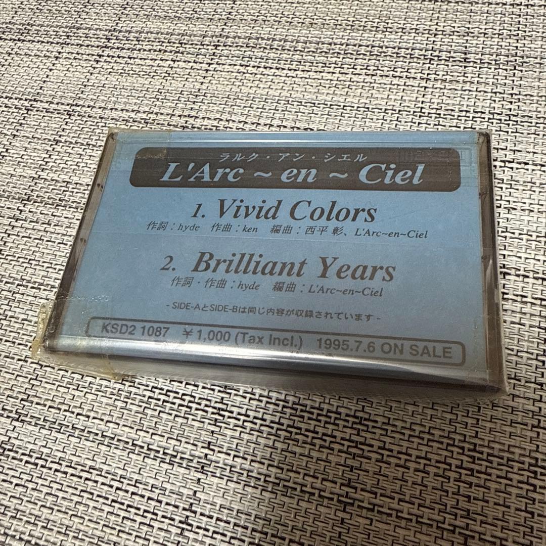 中古 vivid colors カセット プロモ版 ラルク L'Arc サンプル