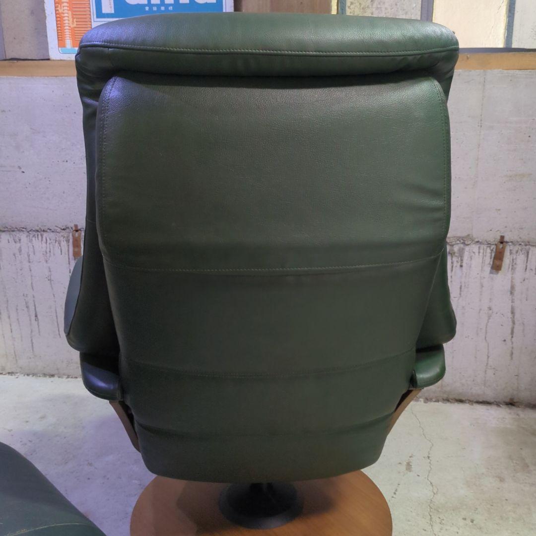 カリモク THE FIRST 本革リクライニングチェア RU72 Mサイズ日本製