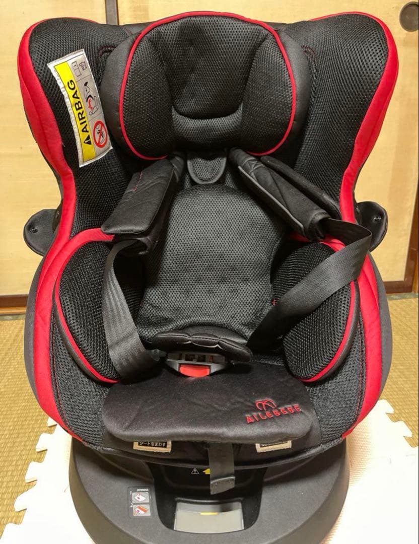 エールベベ 回転式 isofix チャイルドシート クルット3i