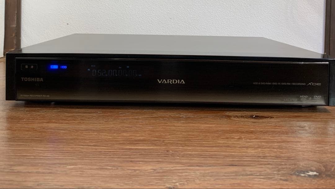 TOSHIBA VARDIA RD-X9 DVD&HDDビデオレコーダー
