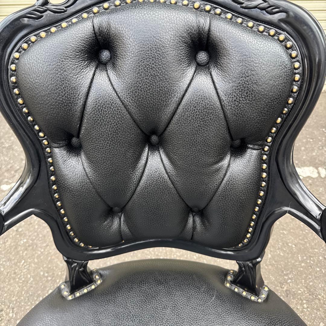 Symphony シンフォニー ロココ調 アームチェア ヨーロピアン家具　猫脚