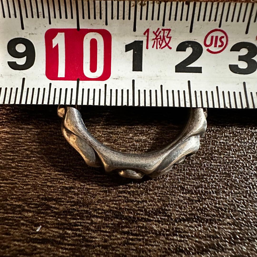 Chrome Hearts クロムハーツ　シルバーリング スクロールバンドリング