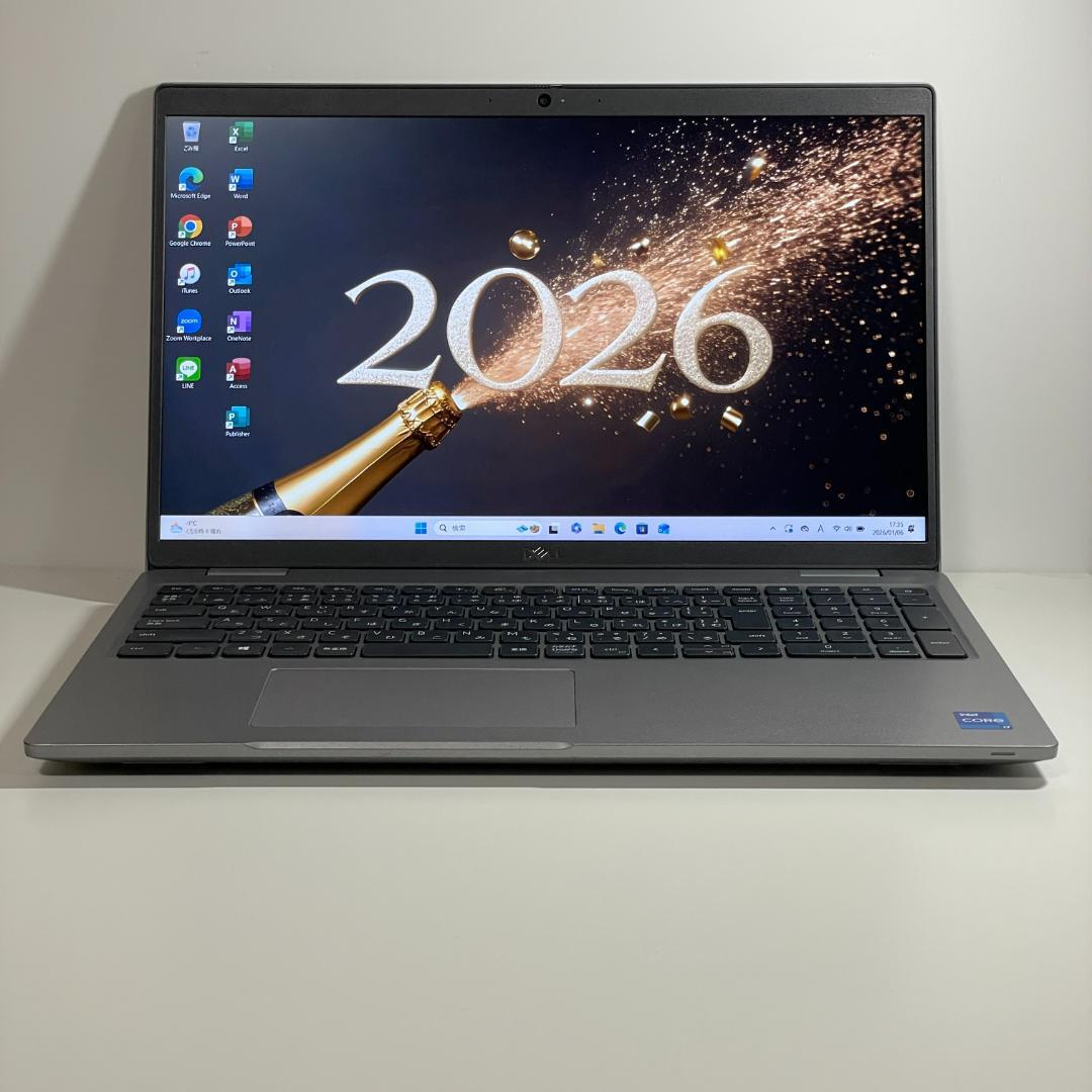 第11世代 i7 デル Latitude5520 ノートPC win11 SSD