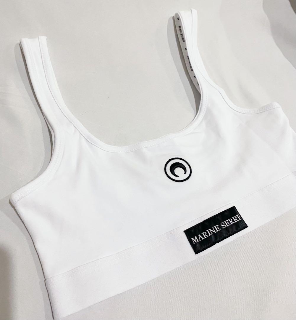 Marine Serre マリーンセル ムーンロゴ タンクトップ スポーツブラ