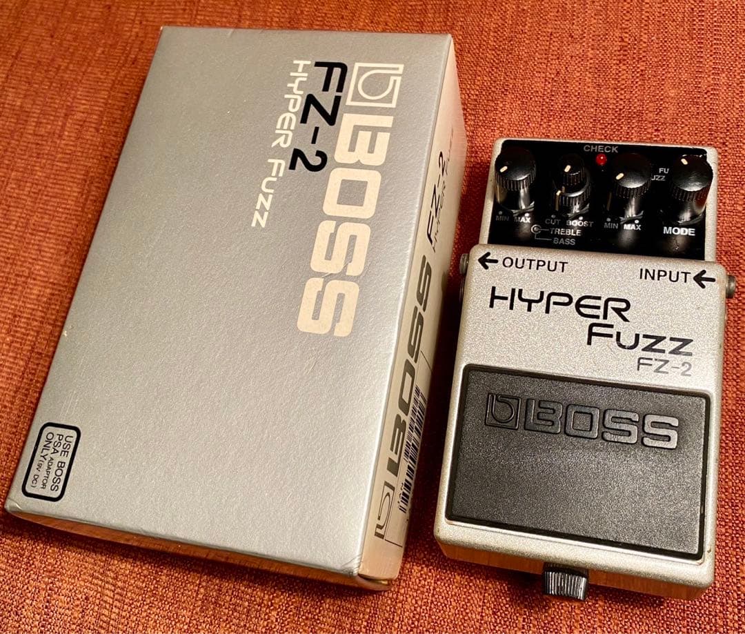 高騰名機最初期９３年製　BOSS FZ-2 HYPER FUZZ