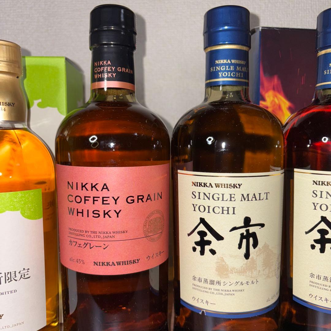 ニッカウイスキー 6本セット