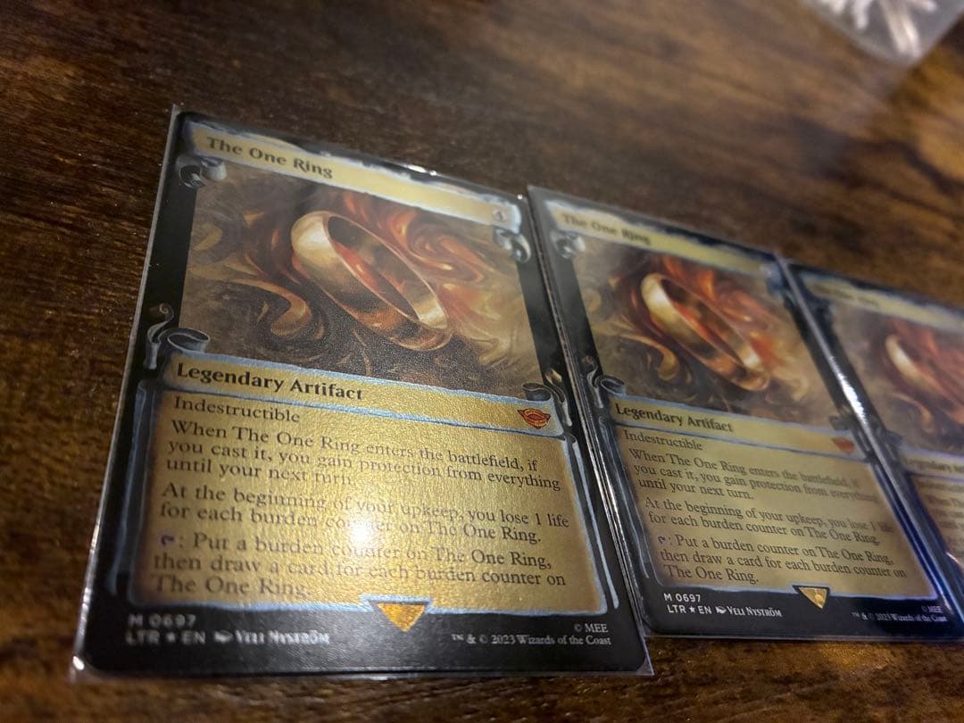 MTG 一つの指輪　The One Ring 銀幕foil 1枚