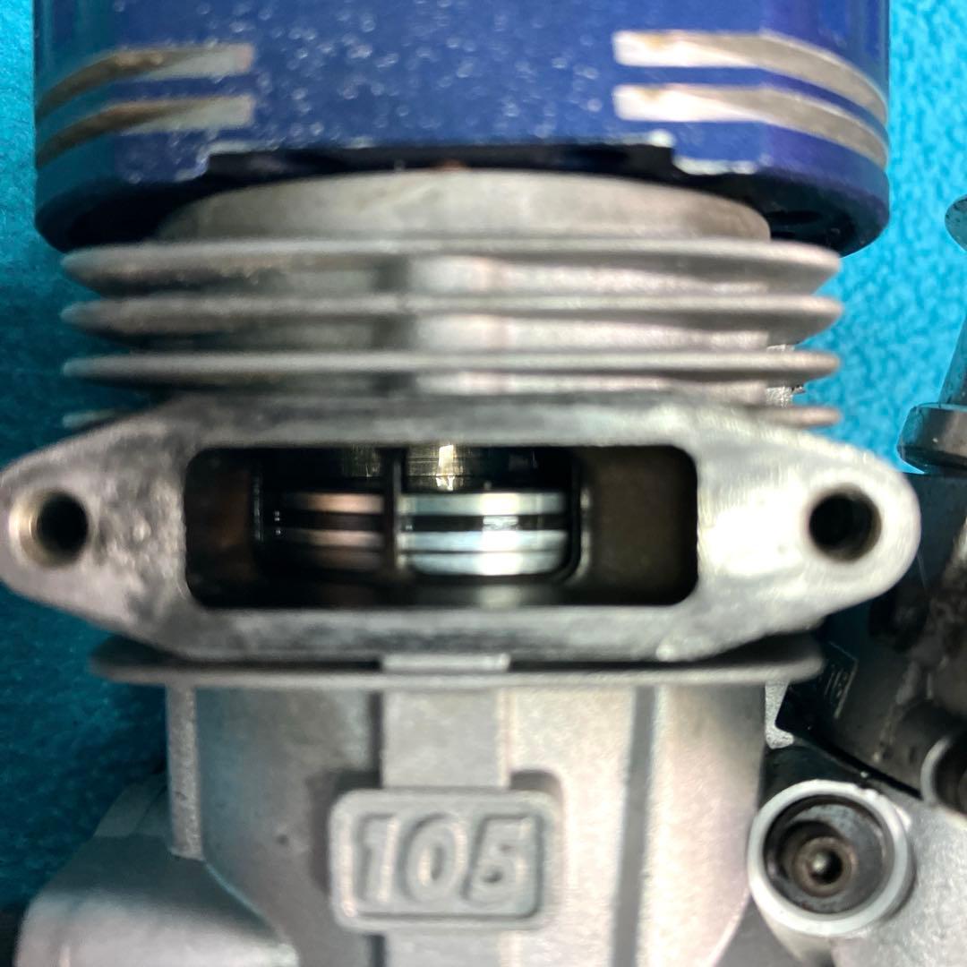 RCヘリコプター用 中古品 OS 105HZ-R エンジン
