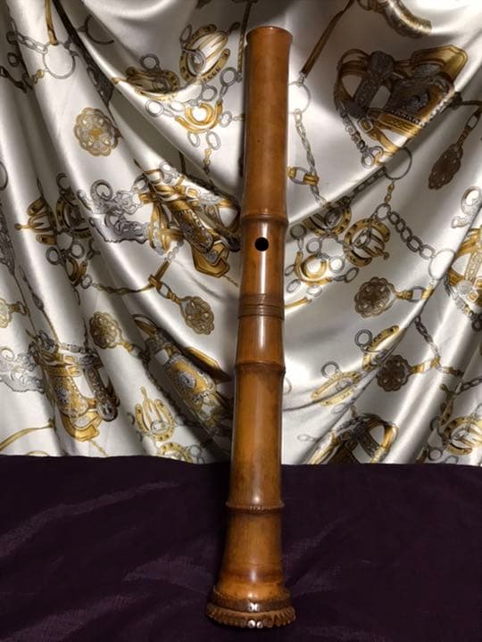 ☆尺八(都山流) 長さー約45.5センチ　古い尺八です。