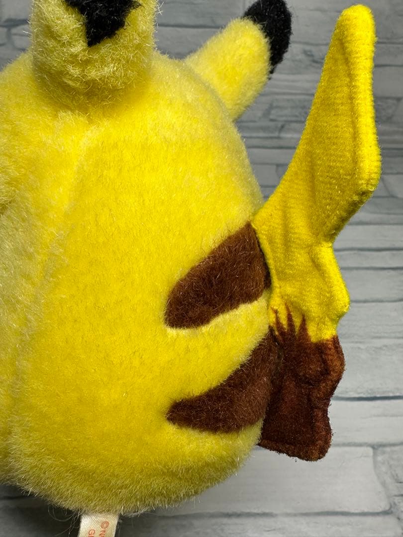 ポケモン TOMY 初期 ピカチュウ ぬいぐるみ 初代 当時物 笛入り