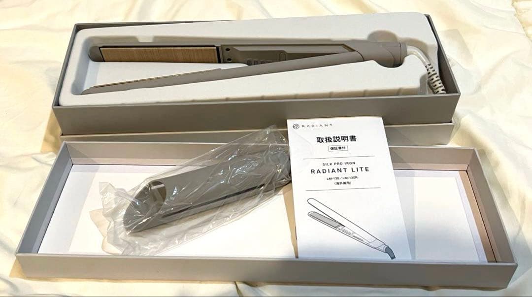 RADIANT LITE シルクプロストレートヘアアイロン