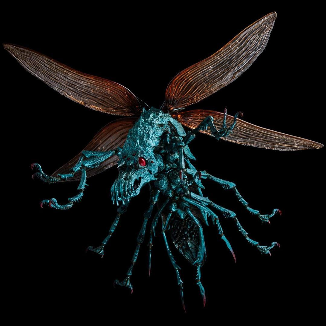 【 新品・未使用品 】タケヤ式自在置物　風の谷のナウシカ 大王ヤンマ フィギュア