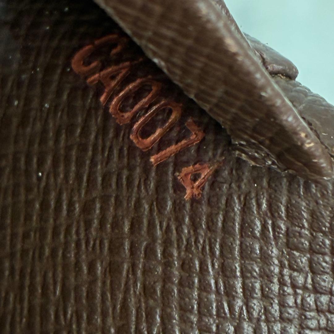 極美品　60 LOUIS VUITTON ルイヴィトン ダミエ　二つ折り財布