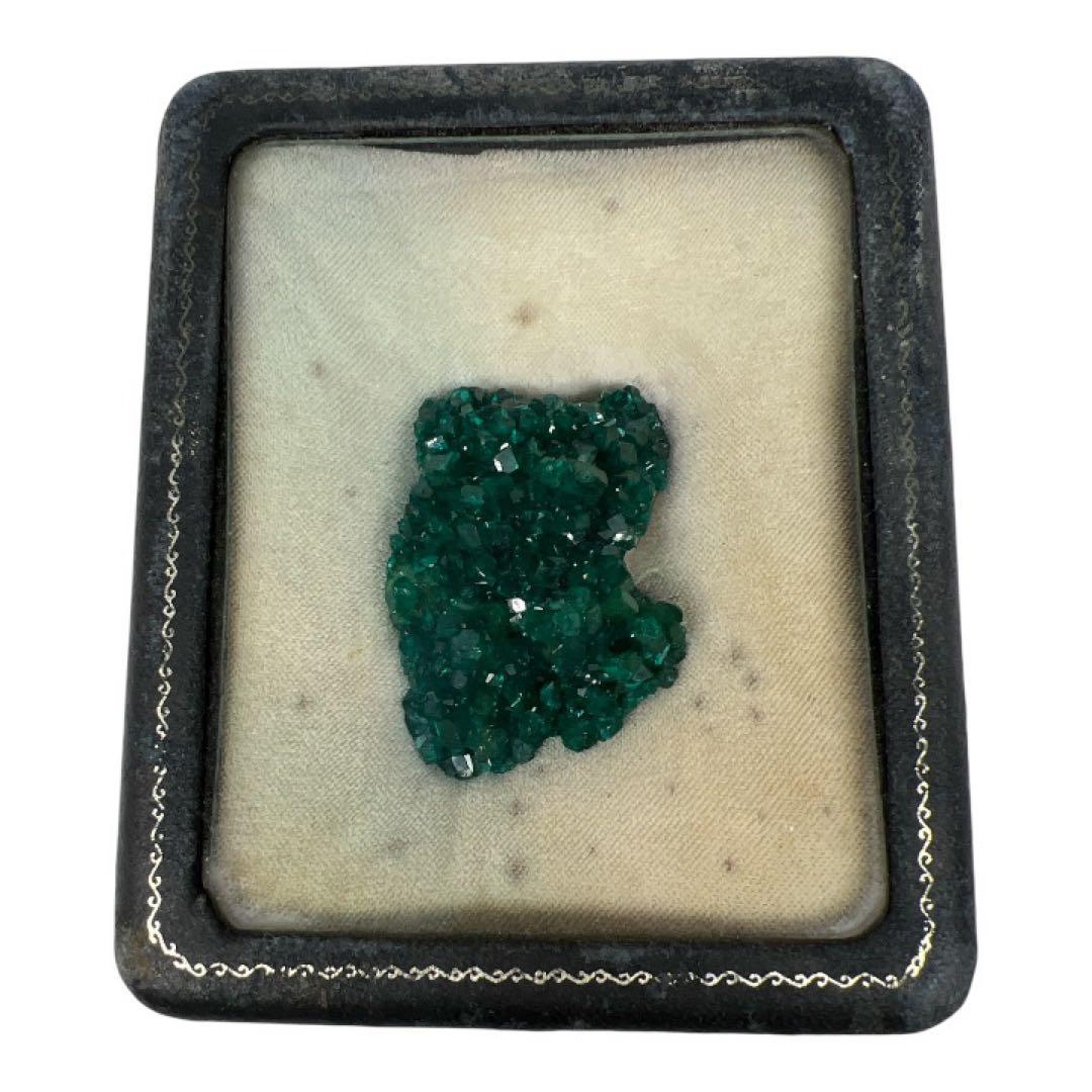 ダイオプテーズクラスター　翠銅鉱 43.5g