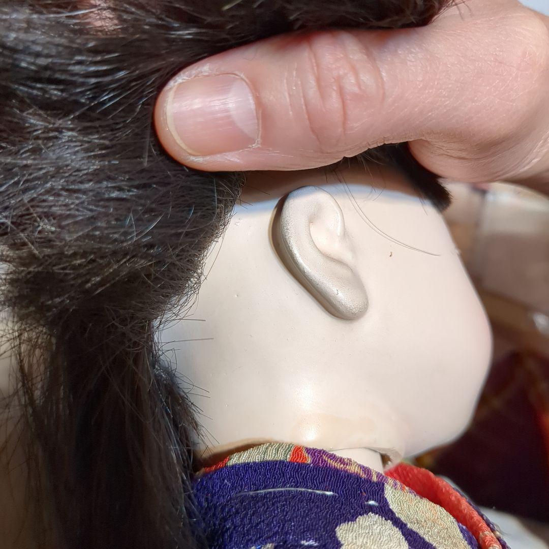 大難あり　銘あり　とても可愛らしい市松人形　12号